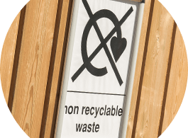 Facilities Management - waste management symbol