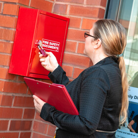 Facilities management - Fire testing 1