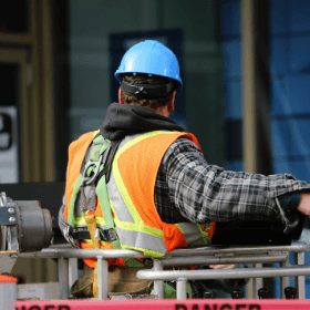 Man working in facilities management